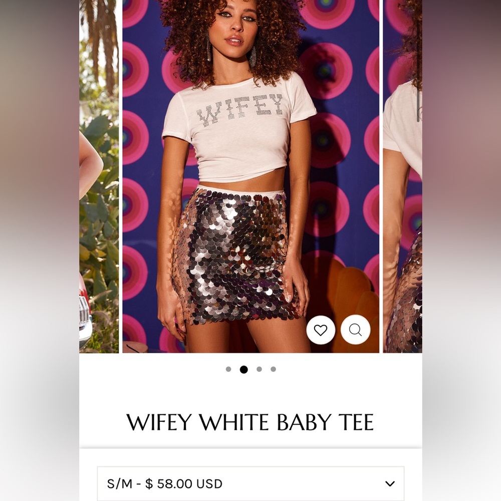 12th Tribe Wifey Tee - Size S/M